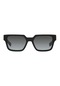 PRADA  03ZS 1AB06T 54  Unisex SİYAH Köşeli Çerçeve Güneş Gözlüğü