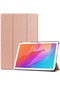 Kilifone - Huawei Uyumlu Matepad T10s - Kılıf Smart Cover Stand Olabilen 1-1 Uyumlu Tablet Kılıfı - Rose Gold