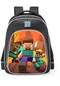 Harborstore Minecraft Temalı Büyük Kapasiteli Okul Çantası - Orta Boy - Wr0604212