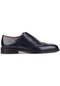 Shoetyle - Lacivert Açma Deri Bağcıklı Erkek Klasik Ayakkabı 250-450-739-lacivert