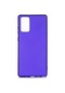 Kilifone - Samsung Uyumlu Galaxy Note 20 - Kılıf Mat Renkli Esnek Premier Silikon Kapak - Saks Mavi