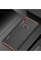 Kilifolsun Huawei Uyumlu Mate 20 Pro Kılıf Dört Köşesi Renkli Arkası Şefaf Lazer Silikon Kapak Rose Gold