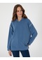 Pierre Cardin Kadın İndigo Sweatshirt 50301341-vr028 Indigo