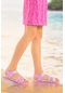 Kiko Kids Kız Çocuk Sandalet Arz 2345 Pembe