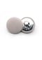 Bej 10 Adet Dikiş Aksesuarları Yuvarlak Elbise Gömlek Kumaş Kaplı Kumaş Düğmeler Dekoratif Metal Düğmeler 18mm