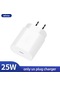 Samsung Uyumlu Pd 25 W Şarj Cihazı Ariginal Tip C Hızlı Şarj Duvar Adaptörü Samsung Uyumlu White Us Plug ' Beyaz