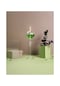 Glassic Küre Yeşil 26 Cm Tekli Cam Kandil 1 Adet Cam Kandil - 200 Ml Yağ - 1 Adet Fitil