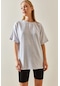 Gri Oversize Basic T-shirt 3yxk1-47087-03