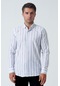 White Stone Armagh Slim Fit G2002 Pamuklu Keten Gömleksiyah-siyah