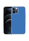 Noktaks - iPhone Uyumlu 12 Pro - Kılıf Kamera Korumalı Renkli Viyana Kapak - Saks Mavi