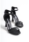 Elit Mst6300c Kadın Topuklu Ayakkabı Siyah-siyah