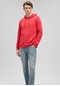 Mavi - Kapüşonlu Baskılı Kırmızı Sweatshirt 0s10077-70471