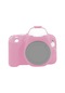 Canon Eos 200d / Eos 200d Mark Iı İçin Yumuşak Silikon Koruyucu Kılıf Pembe Diğer