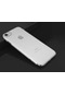 Noktaks - iPhone Uyumlu 6 / 6s - Kılıf Dört Köşesi Renkli Arkası Şefaf Lazer Silikon Kapak - Rose Gold