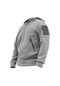Genius Store Store Erkek Polar Outdoor Kapşonlu Kombat Tactical Cepli Polar Gri