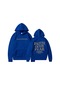 Mavi İnanç Korku Üzerinde Hıristiyan Hoodie Hıristiyan Kazak İsa Trendy Hoodie İncil Ayet Gömlek Unisex Estetik Giysiler 3xl Mavi