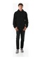 Fullamoda Kapüşonlu Kanguru Cepli Polar Sweatshirt 25kerk6045205544-siyah Siyah