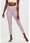 Nike Yoga High-waisted 7/8 Cut Out Leggings Yüksek Belli Toparlayıcı Tayt Mor
