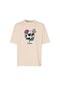 Jack&jones Tampa Erkek Ekru Yuvarlak Yaka Tişört 12255651-BUT Ekru