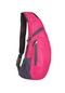 Unisex Göğüs Torbası Paketi Su Geçirmez Seyahat Sporu Naylon Crossbody Omuz Sapan Çantası Black