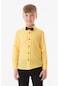 Kolu Katlanabilir Papyonlu Erkek Çocuk Gömlek 24mcck7059203439-sarı 24MCCK7059203439-Sarı