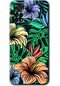 Redmi Note 11s 5g Global Kılıf Hd Desen Baskılı Arka Kapak + Kırılmaz Cam - Hibiscus Flowers