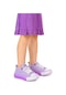 Kiko Kids Tinna Bağcıklı Kız Bebek Keten Spor Ayakkabı Lila