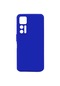 Mutcase - Tcl Uyumlu 30 Plus - Kılıf Mat Soft Esnek Biye Silikon - Mavi