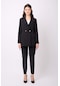 Violevin Er-cool Kadın İkili Ceketli Takım 1000-38-siyah