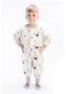 Ladybirds Erkek Kız Çocuk Kalın Elyaf Dolgulu Premium Kalite 2.5 Tog Dinazor Desenli Uyku Tulumu-791-mavi-beyaz
