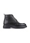 Shoetyle - Siyah Deri Fermuarlı Erkek Bot 250-604-875 Siyah