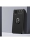 Kilifone - Samsung Uyumlu Galaxy M12 - Kılıf Yüzüklü Auto Focus Ravel Karbon Silikon Kapak - Siyah