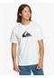 Quiksilver Comp Logo Erkek Beyaz Yuvarlak Yaka Tişört EQYZT07658-10 Beyaz