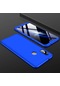 Tecno-Xiaomi Mi A2 Lite - Kılıf 3 Parçalı Parmak İzi Yapmayan Sert Ays Kapak - Mavi