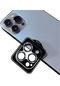 Noktaks - iPhone Uyumlu 13 Pro Max - Kamera Lens Koruyucu Cl-09 - Sierra Mavi