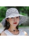 Gri Wtempo Katlanabilir Kadın Güneş Koruma Şapka 56 - 59 CM