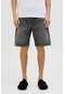 Jack & Jones Erkek Jjıtony Rahat Kesim Jean Şort 12269533 Siyah Siyah