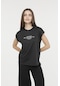 Lumberjack Wl Haıley 11gf18 4fx Siyah Kadın Kısa Kol T-shirt 000000000101546159