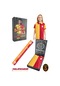 Galatasaray Lisanslı Match Day Polo Çocuk T-shirt + Şal Kaşkol Set Ahşap Kutulu 098 Sarı - Kırmızı
