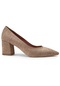 Deery Vizon Rengi Topuklu Kadın Ayakkabı - K0381zvznm01