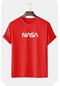 Nasa Tasarım Tshirt L / Kırmızı Kırmızı