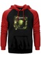 Ayreon The Source Kırmızı Renk Reglan Kol Kapşonlu Sweatshirt