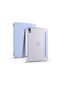 Kilifolsun iPad Uyumlu Mini 2021 6.nesil Kalem Bölmeli Stand Olabilen Origami Tri Folding Kılıf Mavi