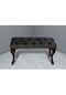 Antrasit Chester Model Babyface Kumaş Bench&koltuk&tabure&pofuduk Yatak Odası Takımı Ucu&önü Puff