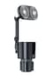 Lemestar 12v/24v Usb Araç Soğutma Fanı - 360 Dönebilir, 3 Hız Ayarlı, Renkli Led Aydınlatmalı Bardaklık Fan