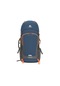 Teltree Koyu Mavi 60l Nylon Outdoor Bisiklet Çantası, Hiking Kamp İçin Hafif Ve Dayanıklı, Yağmurluk Hediye Koyu Mavi