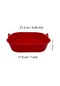 Kırmızı 22cm Silikon Hava Fritöz Pişirme Sepeti Astar Tepsisi  Airfryer Fırın Pişirme Kalıp Pot Tava Mutfak   21.5cm