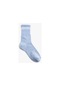 Koton Basic Soket Çorap Şerit Detaylı Mavi 3sak80016aa 3SAK80016AA601