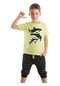 Mushi Sharks Erkek Çocuk T-shirt Kapri Şort Takım