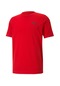 Puma Actıve Small Logo Tee Kırmızı Erkek Kısa Kol T-Shirt 000000000101085578